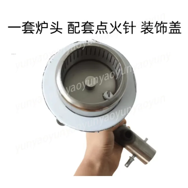 High Output Gas Burner Head, Stainless Steel Stove Replacement Parts, Universal Fit Left or Right
High Output Gas Burner Head, Stainless Steel Stove Replacement Parts, Universal Fit Left or Right