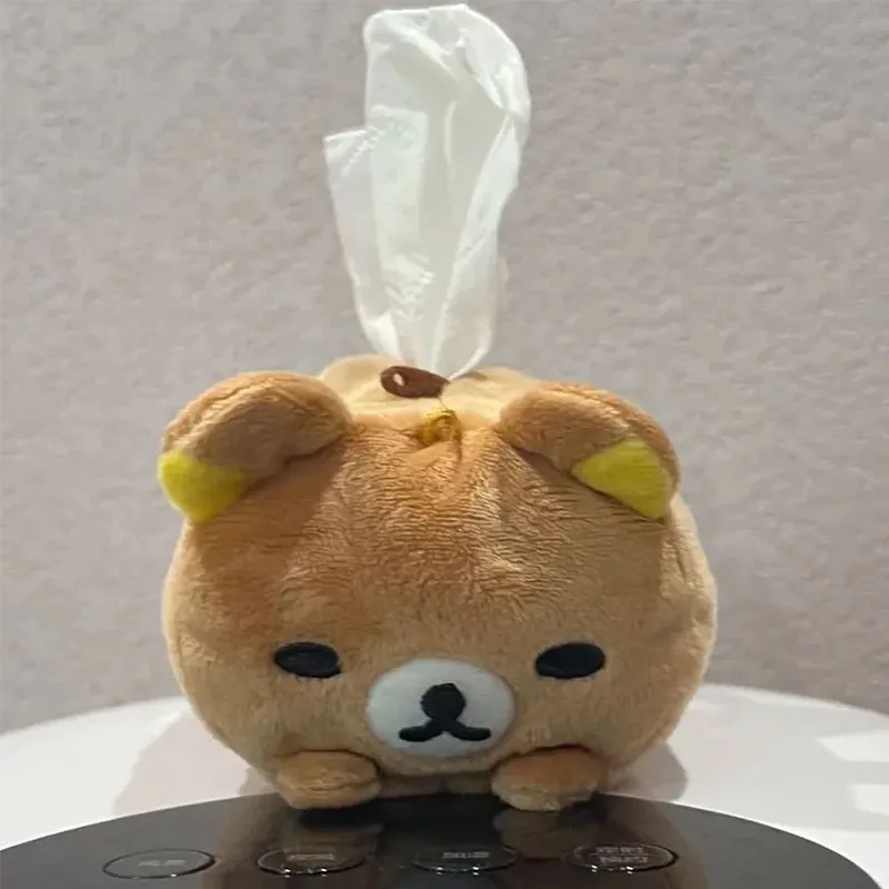 Kawaii Cute Rilakkuma Tissue Box Student Pencil Case School Supplies Cartoon Car Tissue Box Plush Doll Paper Towel Box Girl Gift
Kawaii Cute Rilakkuma Tissue Box Student Pencil Case School Supplies Cartoon Car Tissue Box Plush Doll Paper Towel Box Girl Gift