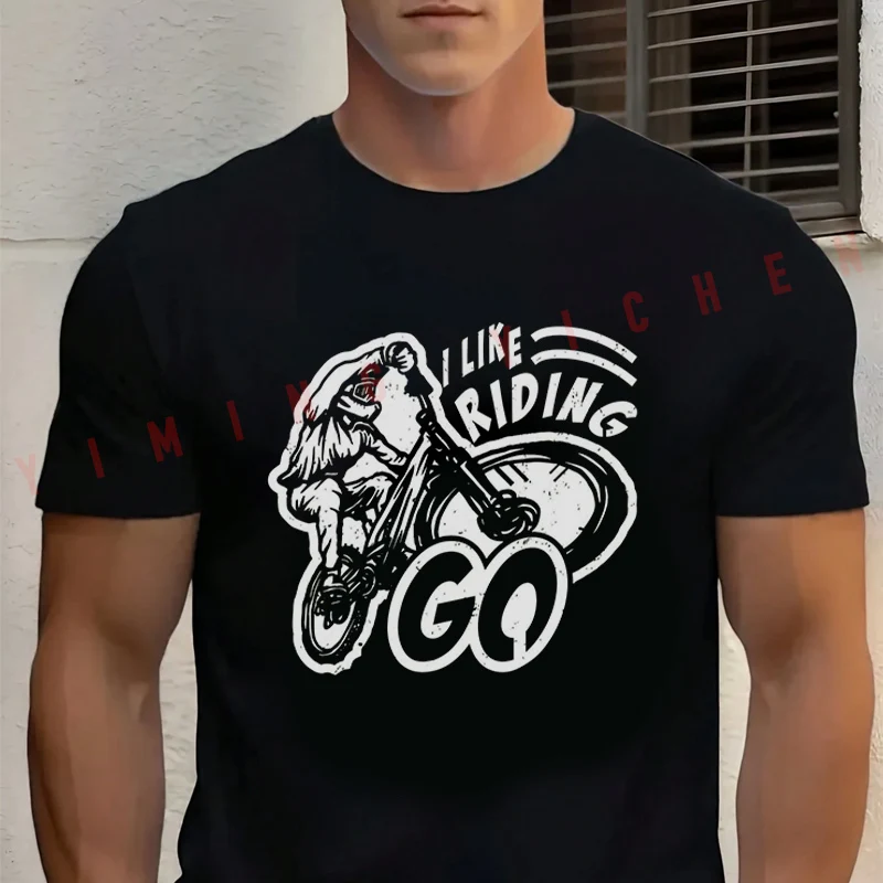 I Like Riding Graphic Motorcycle T-Shirt Men‘s Cotton Summer Short-sleeved Casual Streetwear Tops Tee
I Like Riding Graphic Motorcycle T-Shirt Men‘s Cotton Summer Short-sleeved Casual Streetwear Tops Tee