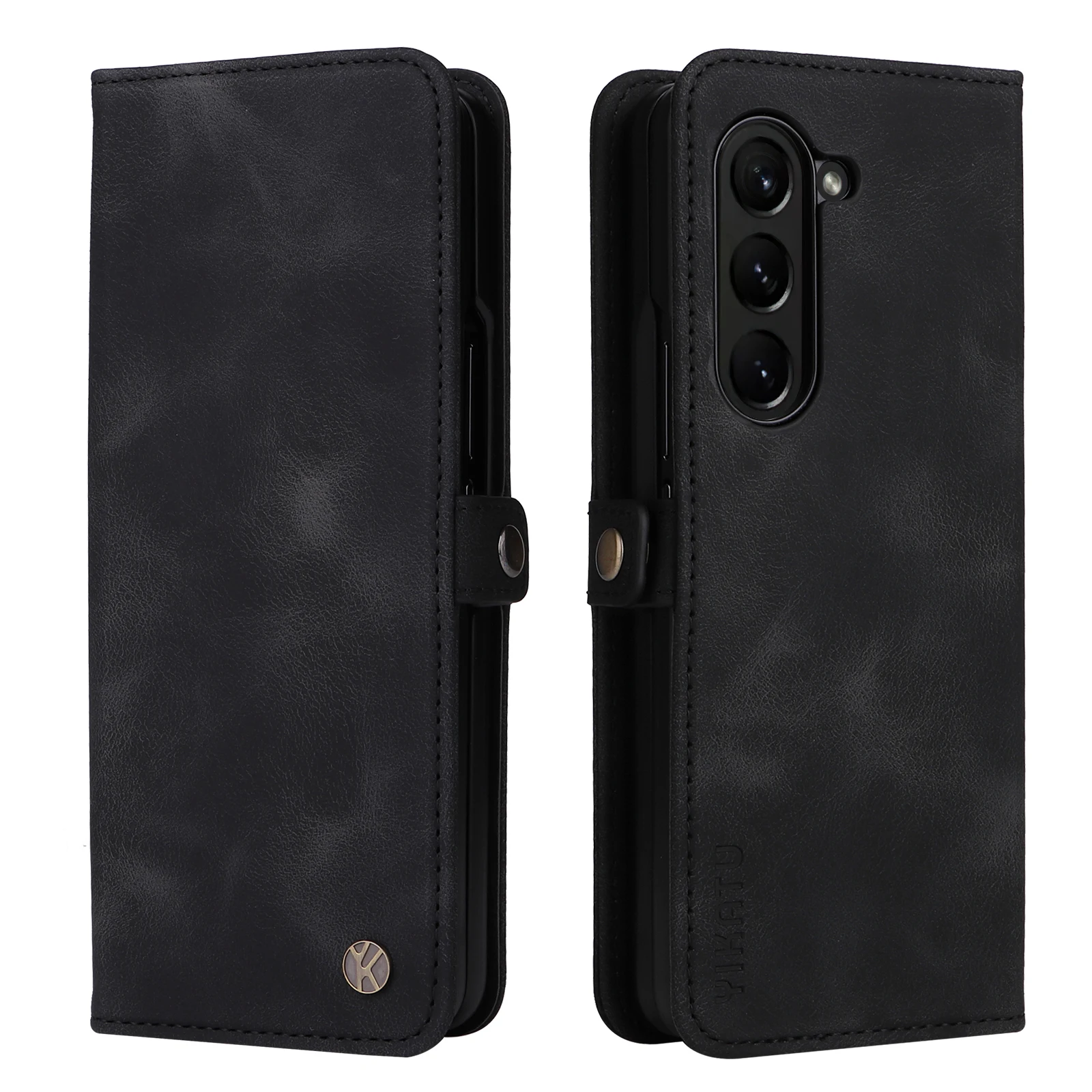 RFID Blocking Magnetic Closure Slim Wallet Case for Samsung Z Fold6 5 4 3 - 3 Card Slots Wireless Charging Shockproof
RFID Blocking Magnetic Closure Slim Wallet Case for Samsung Z Fold6 5 4 3 - 3 Card Slots Wireless Charging Shockproof