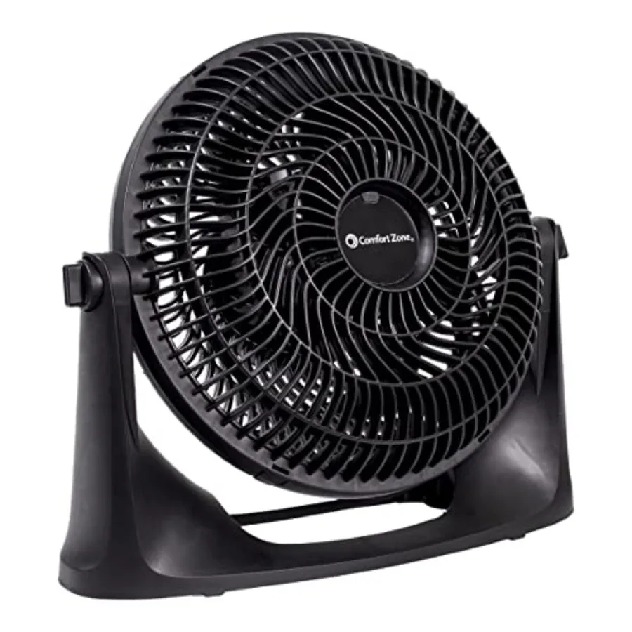 PowrCurve 9" 3-Speed Wall-Mountable Floor Fan with 180-Degree Adjustable Tilt, 6-Blades, Bracket Included,CZHV101BK
PowrCurve 9" 3-Speed Wall-Mountable Floor Fan with 180-Degree Adjustable Tilt, 6-Blades, Bracket Included,CZHV101BK