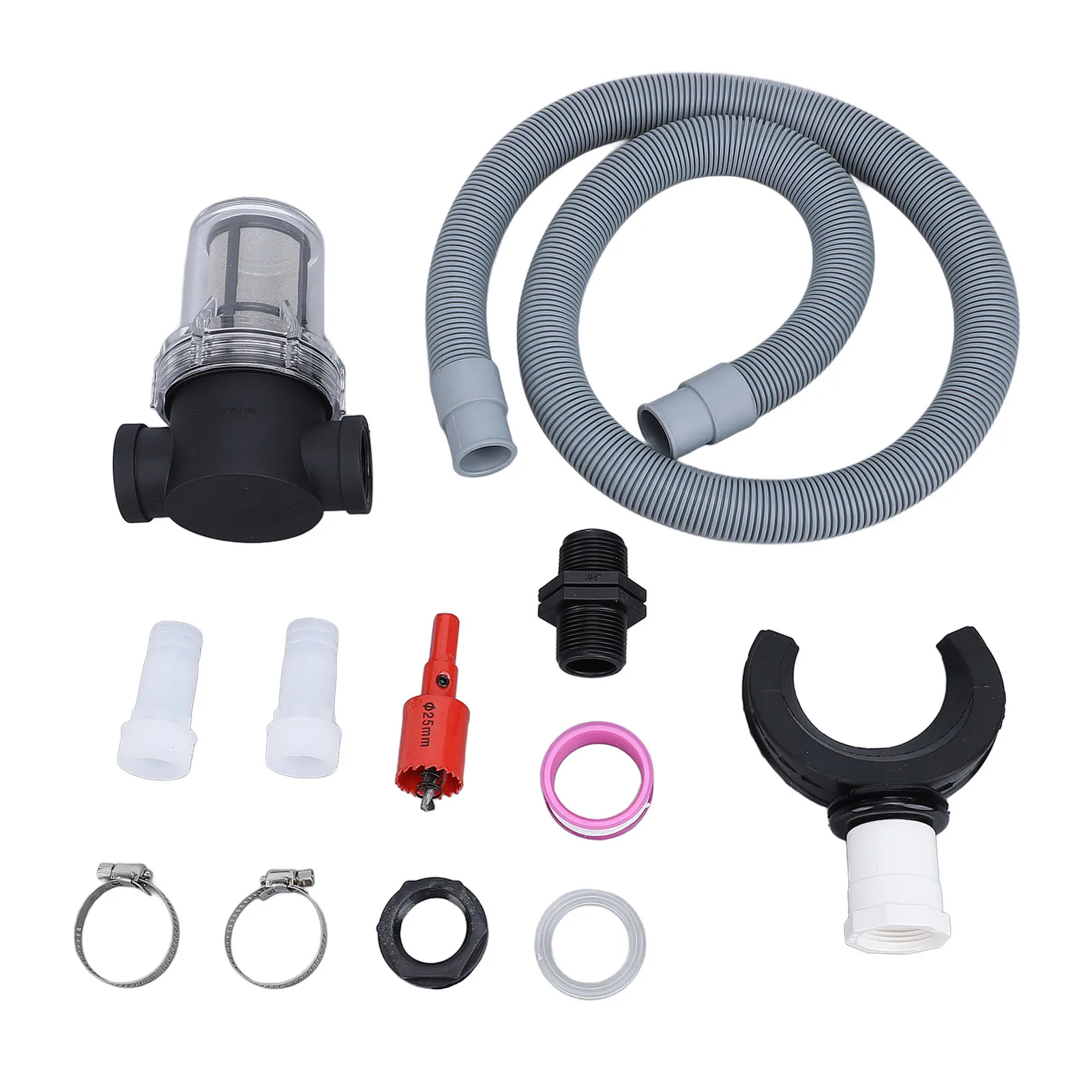 Rain Barrel Connector Kit Roof Rainwater Collector Rain Barrel Diverter With Filter Water Collection Hose Connection Round
Rain Barrel Connector Kit Roof Rainwater Collector Rain Barrel Diverter With Filter Water Collection Hose Connection Round