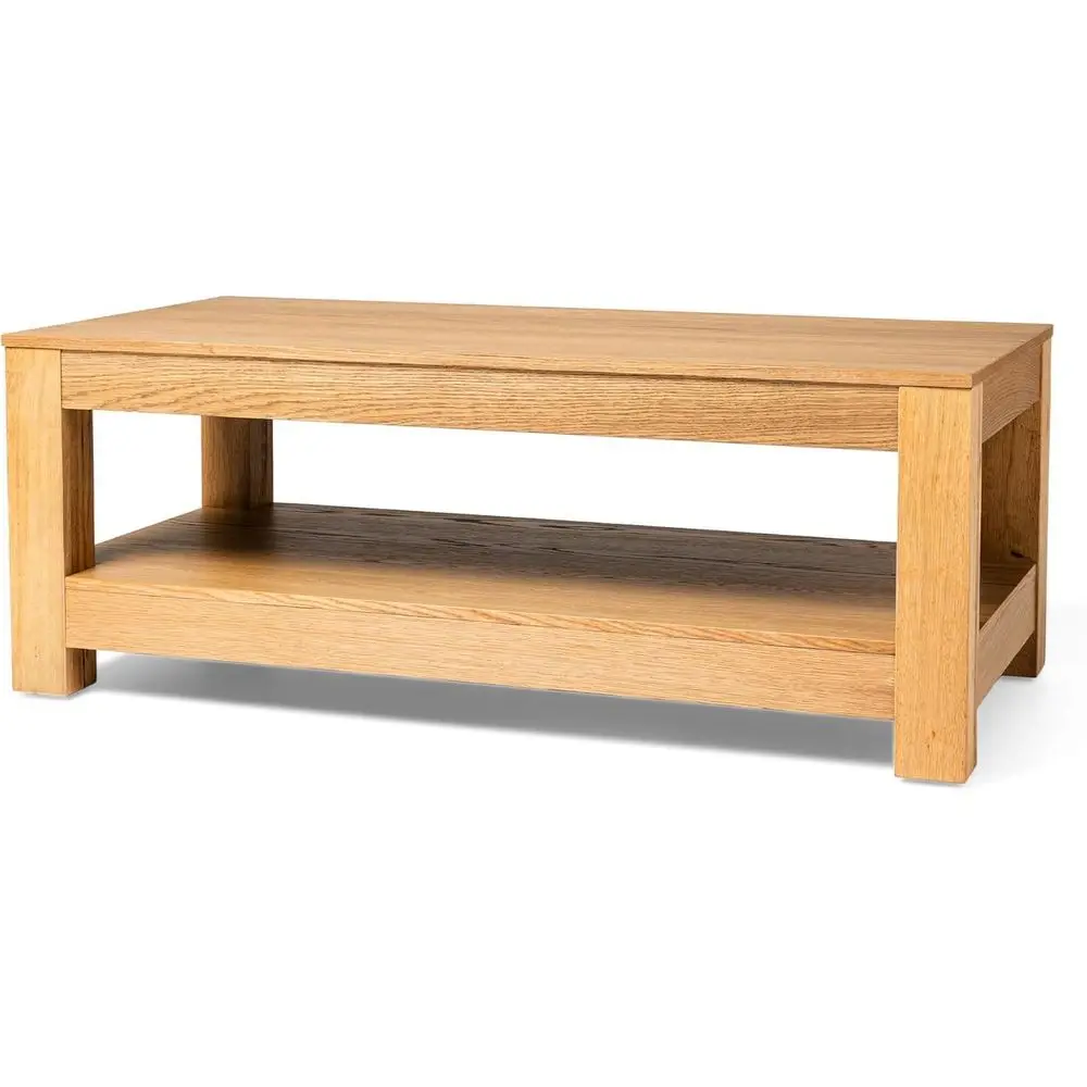 18 Inch Rectangular Table with Storage - Natural Wood - Perfect for Living Rooms and Lounges
18 Inch Rectangular Table with Storage - Natural Wood - Perfect for Living Rooms and Lounges
