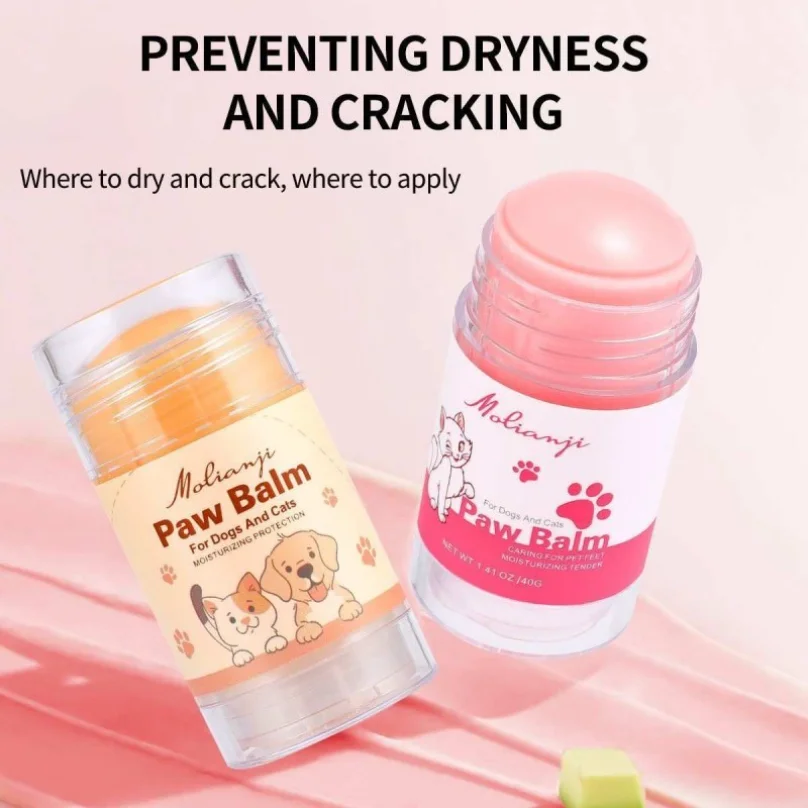 40g Dog Nose and Paw Balm Dog Paw Cream Cats Dogs Paw Protector Cream Pet Feet Moisturizer Pet Crack Feet Repair Pet Accessories
40g Dog Nose and Paw Balm Dog Paw Cream Cats Dogs Paw Protector Cream Pet Feet Moisturizer Pet Crack Feet Repair Pet Accessories