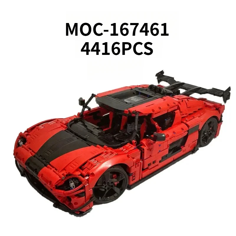 Новый Суперкар RS MOC- 167461 Speed Champion Racing Сборка моделей строительных блоков Игрушки для взрослых и детей Подарочные украшения
Новый Суперкар RS MOC- 167461 Speed Champion Racing Сборка моделей строительных блоков Игрушки для взрослых и детей Подарочные украшения