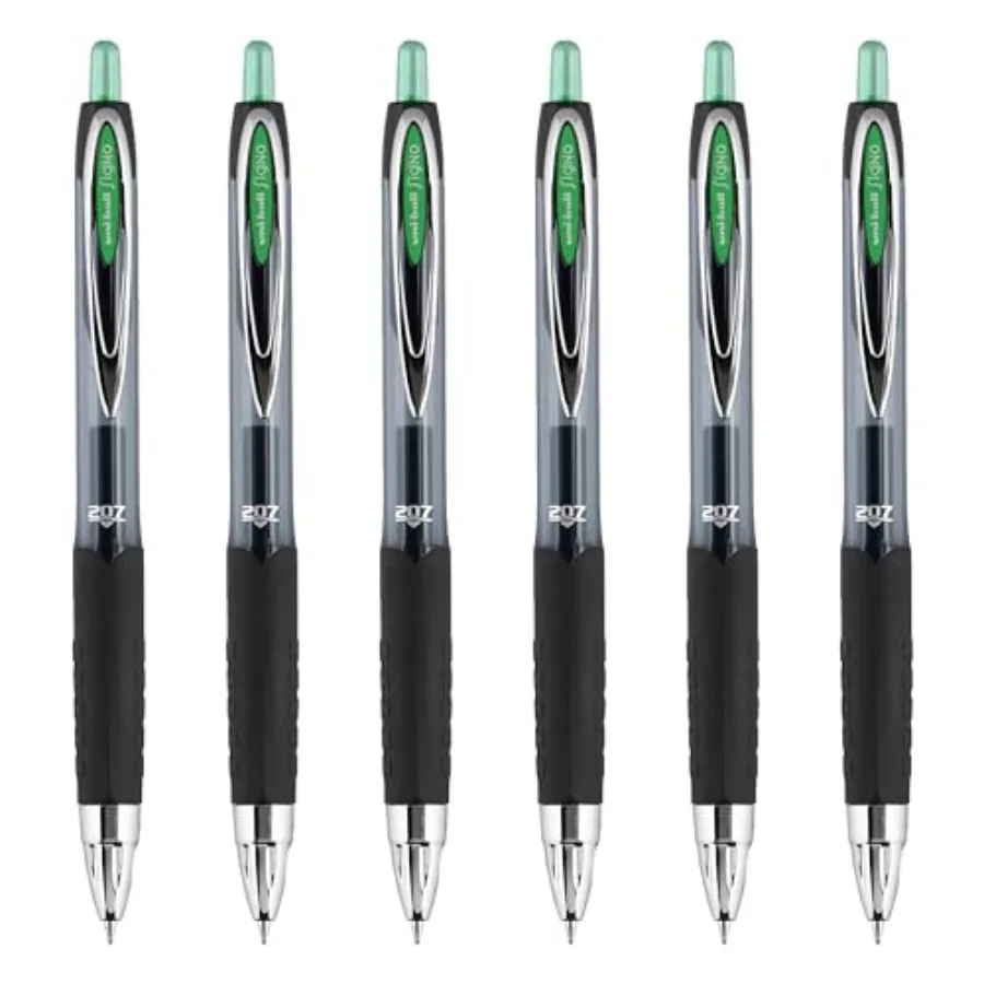 uniball 207 Retractable Gel Pen, Medium Point 0.7mm,Ink, 6 Pens
uniball 207 Retractable Gel Pen, Medium Point 0.7mm,Ink, 6 Pens