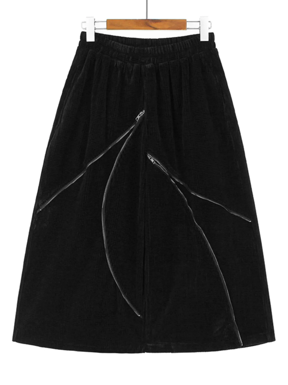 Dark Velvet Wide Leg Pants Skirt Women's Personality Zipper Loose Meat Concealing Retro plus Size Casual Seven-Foot Pants
Dark Velvet Wide Leg Pants Skirt Women's Personality Zipper Loose Meat Concealing Retro plus Size Casual Seven-Foot Pants