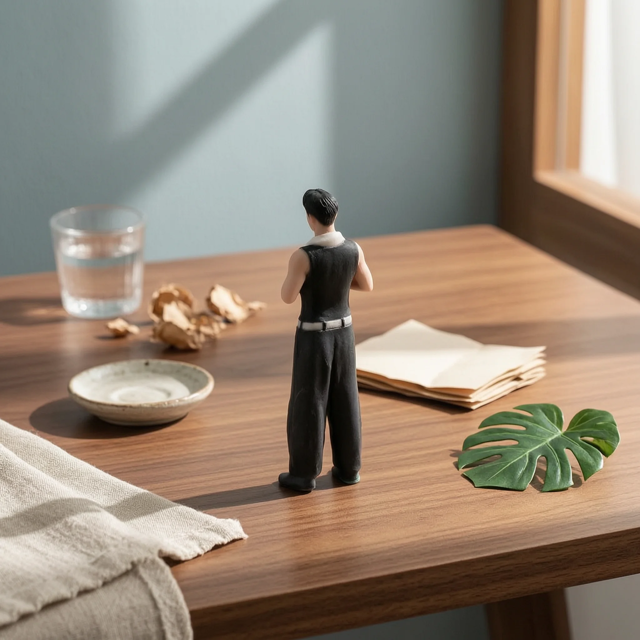 Towel Holding Mechanic Figure 3D Color Printed 1/64 Scale Worker Figure Mechanic Figurine Painted Miniature Worker Figurine
Towel Holding Mechanic Figure 3D Color Printed 1/64 Scale Worker Figure Mechanic Figurine Painted Miniature Worker Figurine