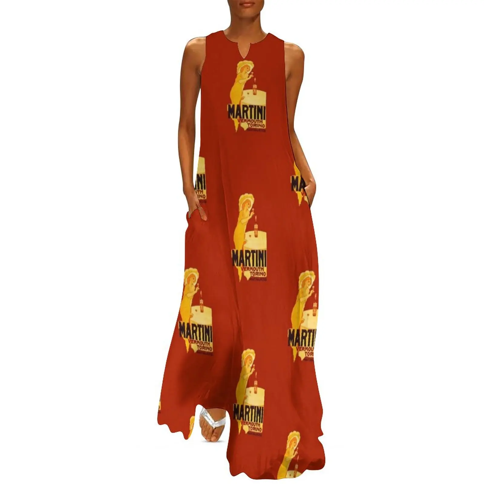 Martini Rosso Vermouth Long Dress beach outfits for women womans clothing dresses summer woman 2025 Women's evening dress
Martini Rosso Vermouth Long Dress beach outfits for women womans clothing dresses summer woman 2025 Women's evening dress