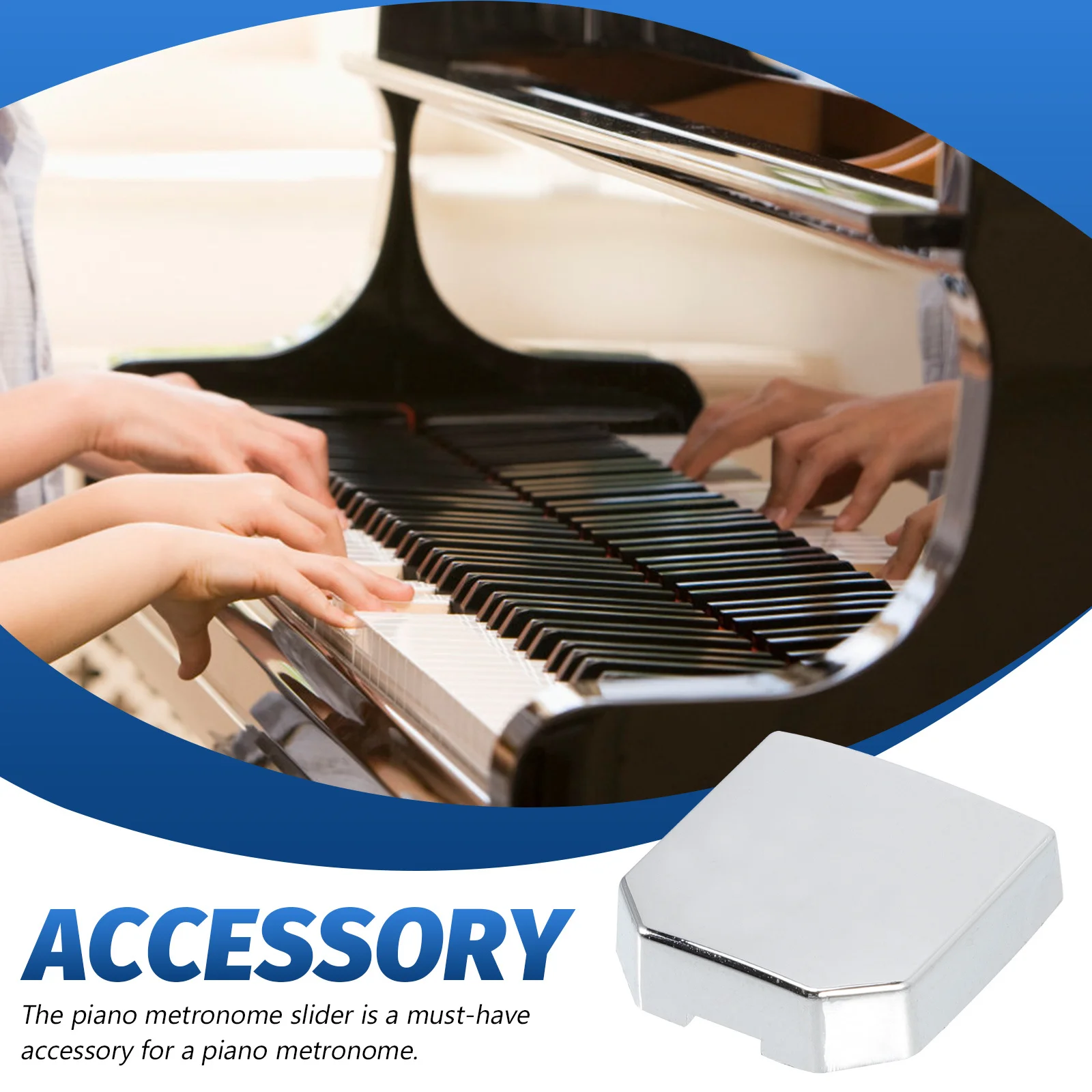 Metronome Metal Sliding Block Durable Pendulum Block for Piano Metronome Instrument Accessory Universal Replacement Part
Metronome Metal Sliding Block Durable Pendulum Block for Piano Metronome Instrument Accessory Universal Replacement Part