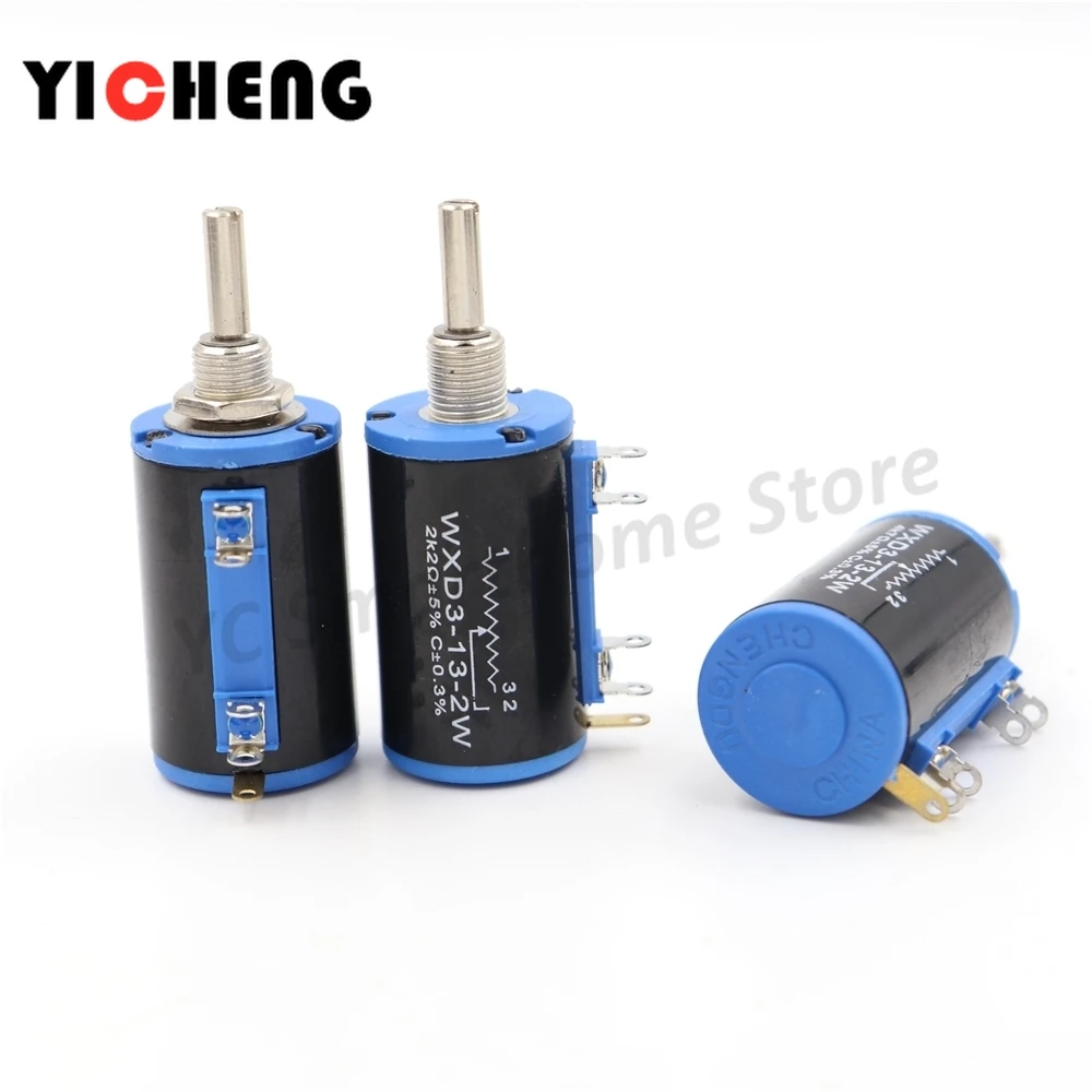 2Pcs WXD3-13-2W precision multi-turn potentiometer Wire wound sliding rheostat,Rotate, feel good, Knob switch
2Pcs WXD3-13-2W precision multi-turn potentiometer Wire wound sliding rheostat,Rotate, feel good, Knob switch