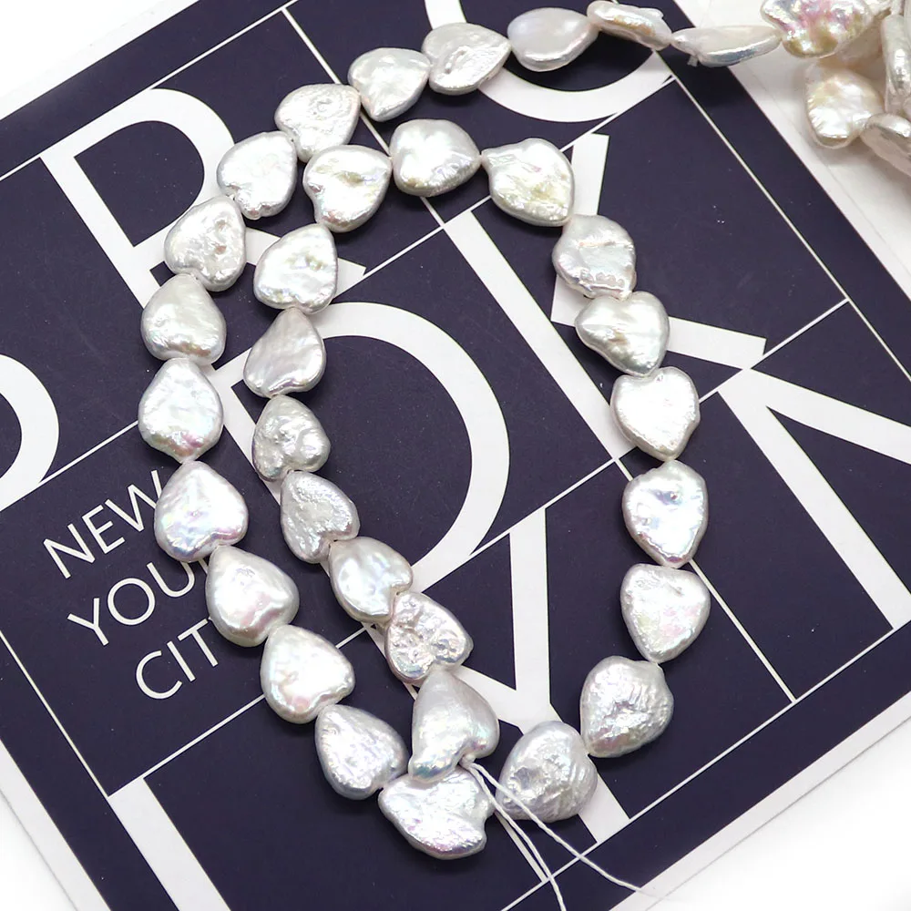 10x11mm Heart Shape Natural Freshwater Pearls Straight Hole Loose Bead for Jewelry Making DIY Fashion Bracelet Necklace
10x11mm Heart Shape Natural Freshwater Pearls Straight Hole Loose Bead for Jewelry Making DIY Fashion Bracelet Necklace