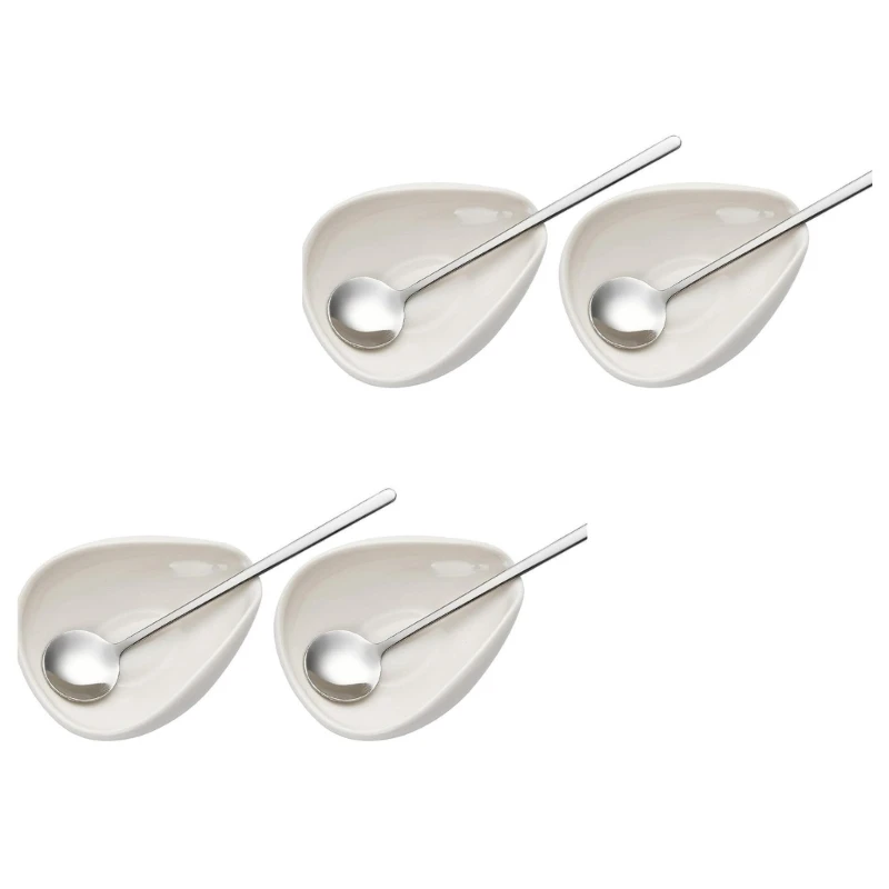 Pack of 4/8 Ceramic Coffee Bean Showcasing and Weighing Dishes and Coffee Bean Exhibition Plate Spoon Set for Drop shipping
Pack of 4/8 Ceramic Coffee Bean Showcasing and Weighing Dishes and Coffee Bean Exhibition Plate Spoon Set for Drop shipping