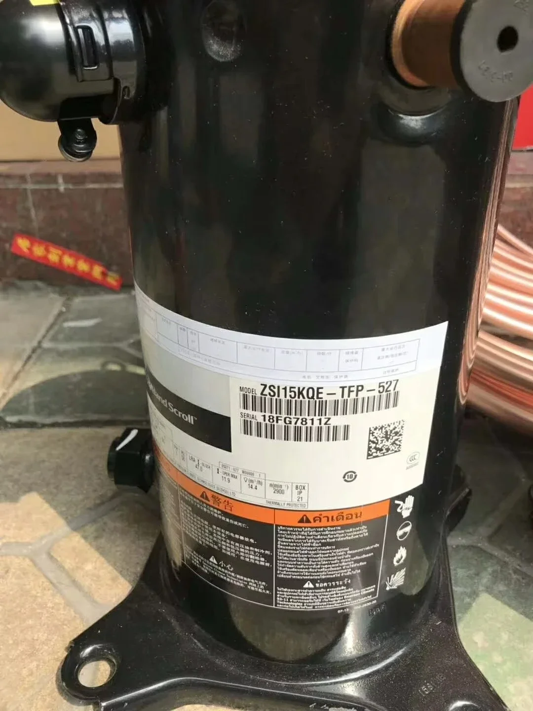 New 10HP R22 Sc Compressor roll ZB76KQ-TFD-550 ZB Freezer for Home & Restaurant Use for Condenser Unit
New 10HP R22 Sc Compressor roll ZB76KQ-TFD-550 ZB Freezer for Home & Restaurant Use for Condenser Unit