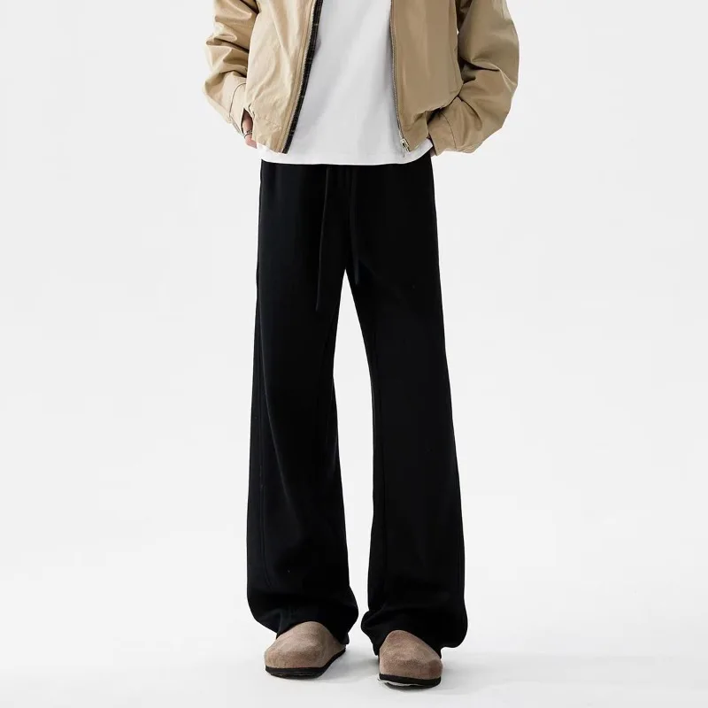 American Style Scimitar Sweatpants Spring Trendy Draped Straight Wide Leg Long Pants Loose Versatile Sports Casual Men
American Style Scimitar Sweatpants Spring Trendy Draped Straight Wide Leg Long Pants Loose Versatile Sports Casual Men