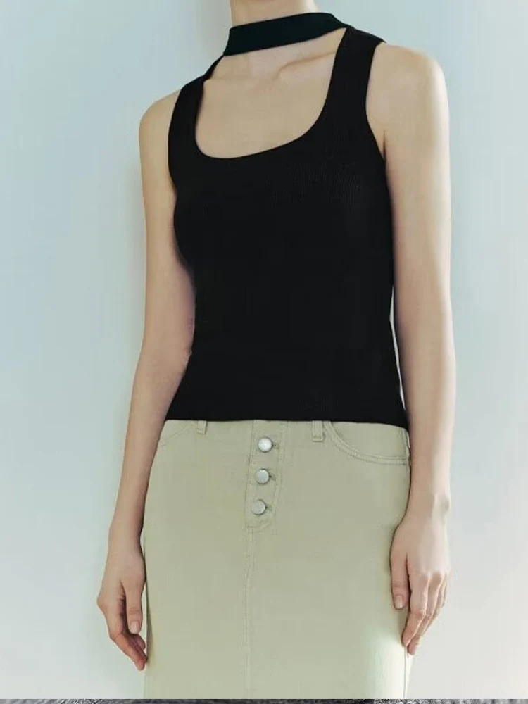 Women's clothing 2024 summer new style charming fashion hollow sleeveless slim fit knitted vest
Women's clothing 2024 summer new style charming fashion hollow sleeveless slim fit knitted vest