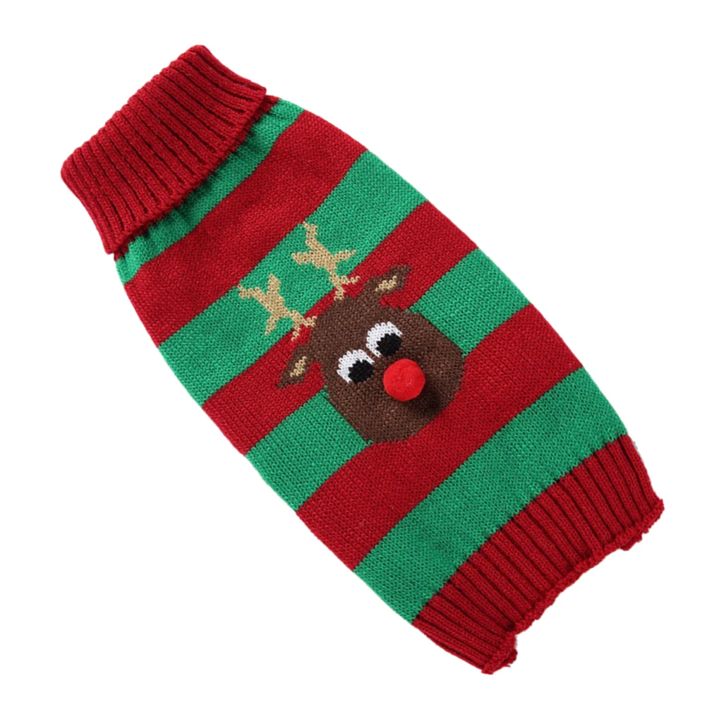 Dog Outfits for Small Dogs Christmas Pet Clothes Knitted Sweater Sweatshirt Red
Dog Outfits for Small Dogs Christmas Pet Clothes Knitted Sweater Sweatshirt Red