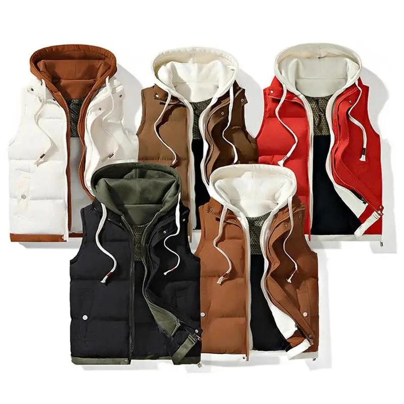 Men Women Outdoor Down Cotton Vests Loose Casual Sports Hiking Camping Cotton Jackets Vests Jackets Personalized Printed Logos
Men Women Outdoor Down Cotton Vests Loose Casual Sports Hiking Camping Cotton Jackets Vests Jackets Personalized Printed Logos