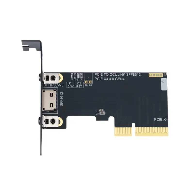 24-Hour Delivery Pcie 4.0 X4 To Oculink SFF8611/8612 Adapter Card For Pcie 4.0 SSD U. 2 Oculink PC Accessories
24-Hour Delivery Pcie 4.0 X4 To Oculink SFF8611/8612 Adapter Card For Pcie 4.0 SSD U. 2 Oculink PC Accessories