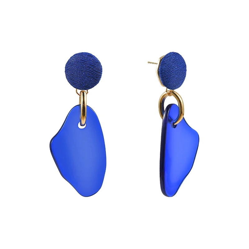 Irregular geometric seaside vacation earrings, personalized fashion exaggerated foreign style earrings
Irregular geometric seaside vacation earrings, personalized fashion exaggerated foreign style earrings