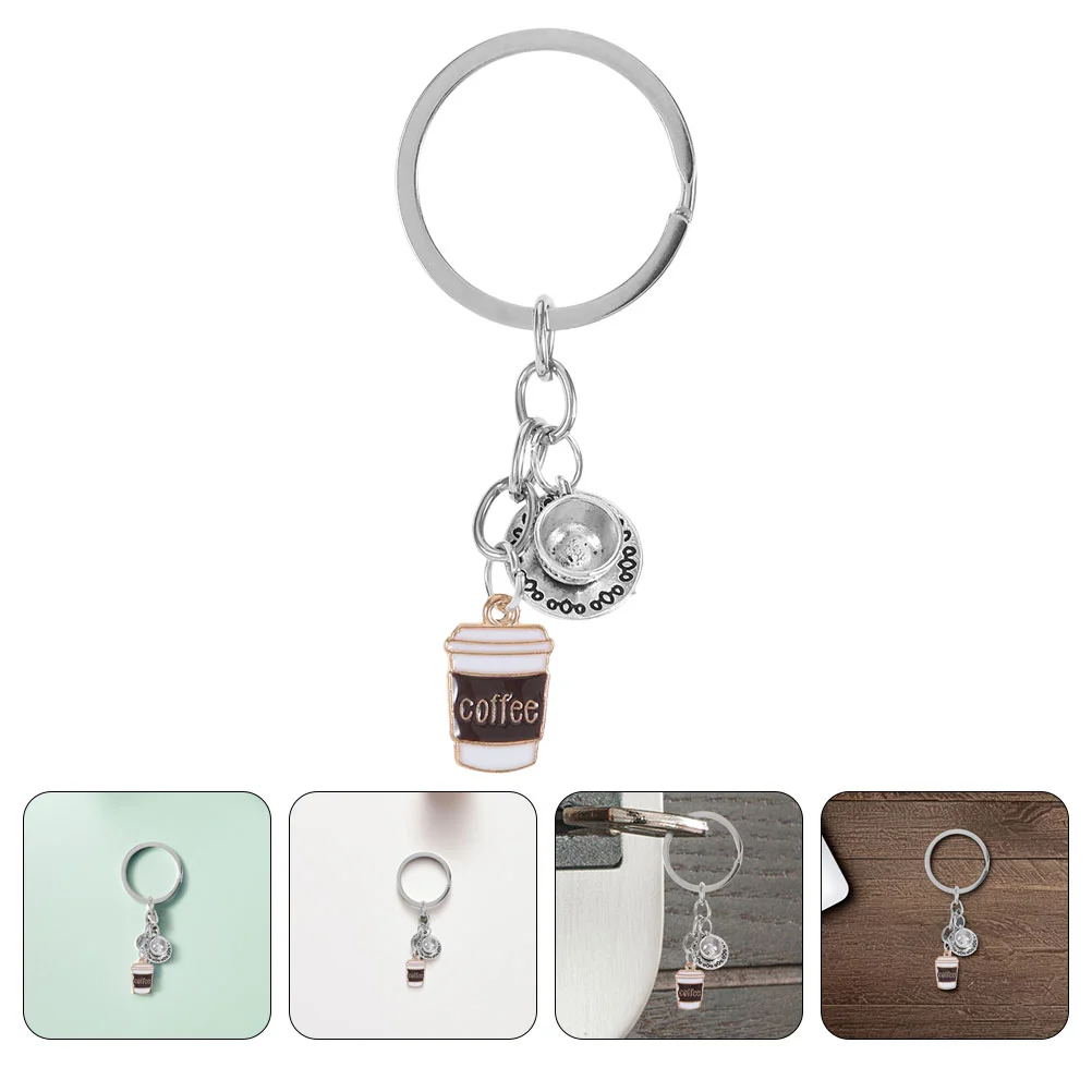 2Pcs Coffee Cup Keychain Zinc Alloy Hanging Pendant Mug School Bag Accessories Creative Keyring nament Backpack Charms
2Pcs Coffee Cup Keychain Zinc Alloy Hanging Pendant Mug School Bag Accessories Creative Keyring nament Backpack Charms