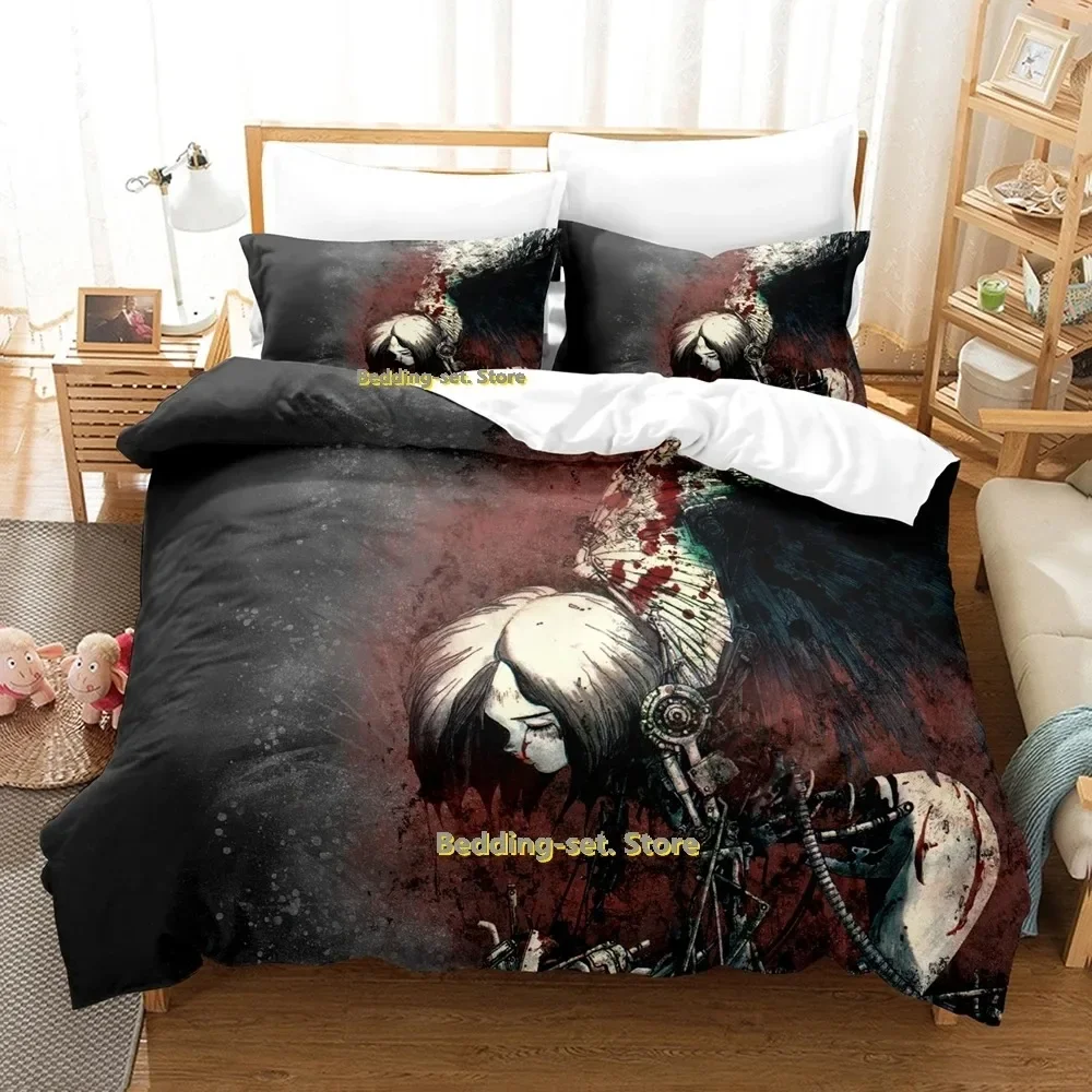 Battle Angel Alita Bedding Set Single Twin Full Queen King Size Bed Set Adult Kid Bedroom Duvetcover Sets 3D Anime Bed Sheet Set
Battle Angel Alita Bedding Set Single Twin Full Queen King Size Bed Set Adult Kid Bedroom Duvetcover Sets 3D Anime Bed Sheet Set