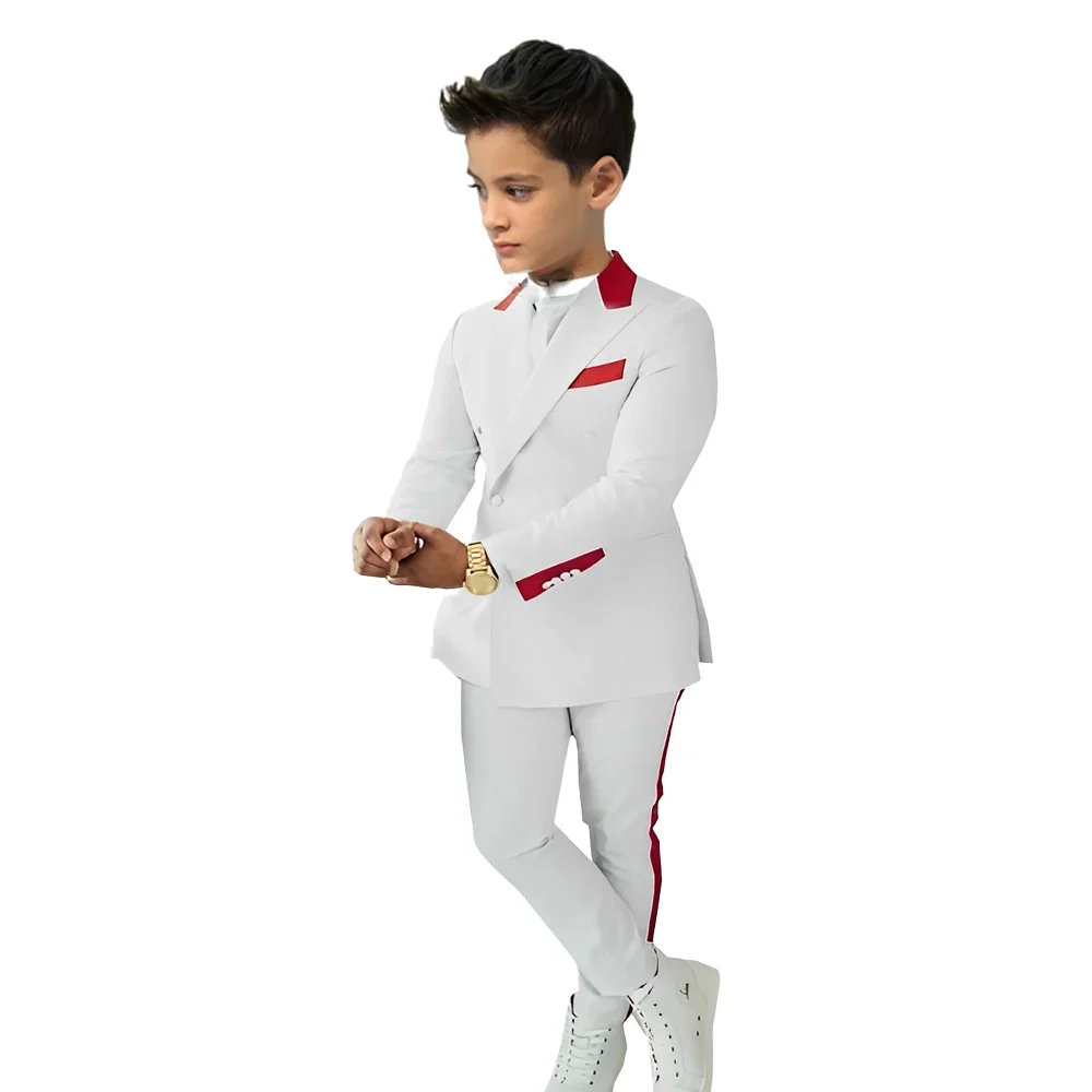Black Fashion Boys Suit 2 Pieces Set Jacket with Pants Latest Design Child Tuxedo Wedding Kids Custom Outfit for Boys
Black Fashion Boys Suit 2 Pieces Set Jacket with Pants Latest Design Child Tuxedo Wedding Kids Custom Outfit for Boys