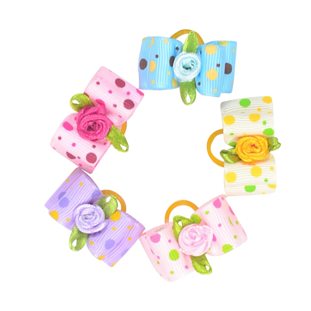 20pcs Dog Hair Accessories Set Bowknot Pet Hair Tie Elastic Rope For Puppies Small Dogs Daily Wear Random Color
20pcs Dog Hair Accessories Set Bowknot Pet Hair Tie Elastic Rope For Puppies Small Dogs Daily Wear Random Color
