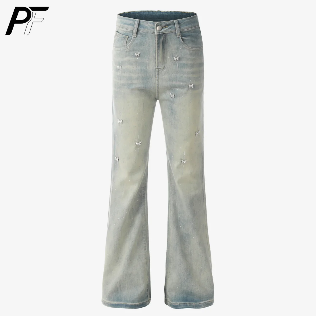 Retro Rhinestone Star Flare Jeans Women High Waisted Light Blue Trendy Bell Bottom Denim Pants Slim Fit Stretch Straight Jean
Retro Rhinestone Star Flare Jeans Women High Waisted Light Blue Trendy Bell Bottom Denim Pants Slim Fit Stretch Straight Jean