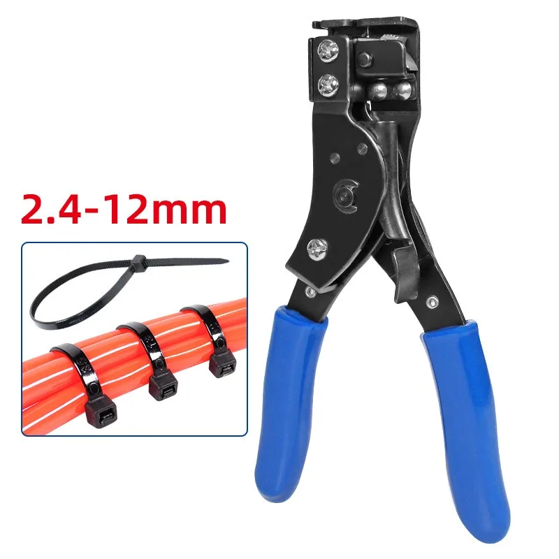 Нейлоновые плоскогубцы для затяжки галстуков на молнии, инструмент для затяжки галстуков из высокоуглеродистой стали с удобной ручкой для нейлоновых стяжек шириной 2,40-12 мм 
Нейлоновые плоскогубцы для затяжки галстуков на молнии, инструмент для затяжки галстуков из высокоуглеродистой стали с удобной ручкой для нейлоновых стяжек шириной 2,40-12 мм