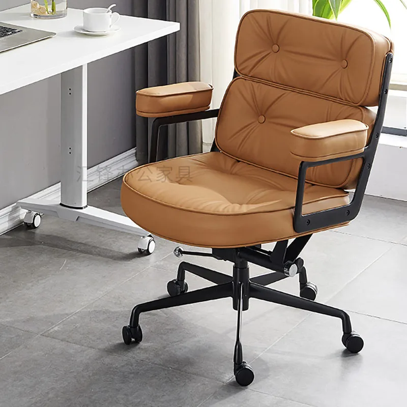 Ergonomic Oversized Nordic Bedroom Office Chair Sponge Gaming Nordic Chair Comfortable Wheels Sillas De Oficina Office Furniture
Ergonomic Oversized Nordic Bedroom Office Chair Sponge Gaming Nordic Chair Comfortable Wheels Sillas De Oficina Office Furniture