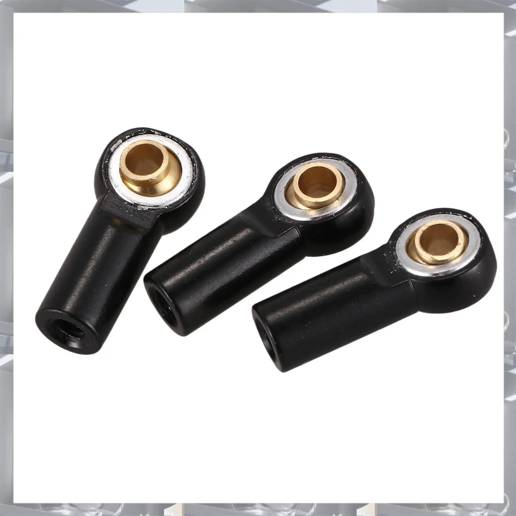 A84F-16Pcs M3 Ball Joint Link Bar Rod Seals Ball Head Tie Rod End For 1/10 RC Truck Car Truck Buggy Black
A84F-16Pcs M3 Ball Joint Link Bar Rod Seals Ball Head Tie Rod End For 1/10 RC Truck Car Truck Buggy Black