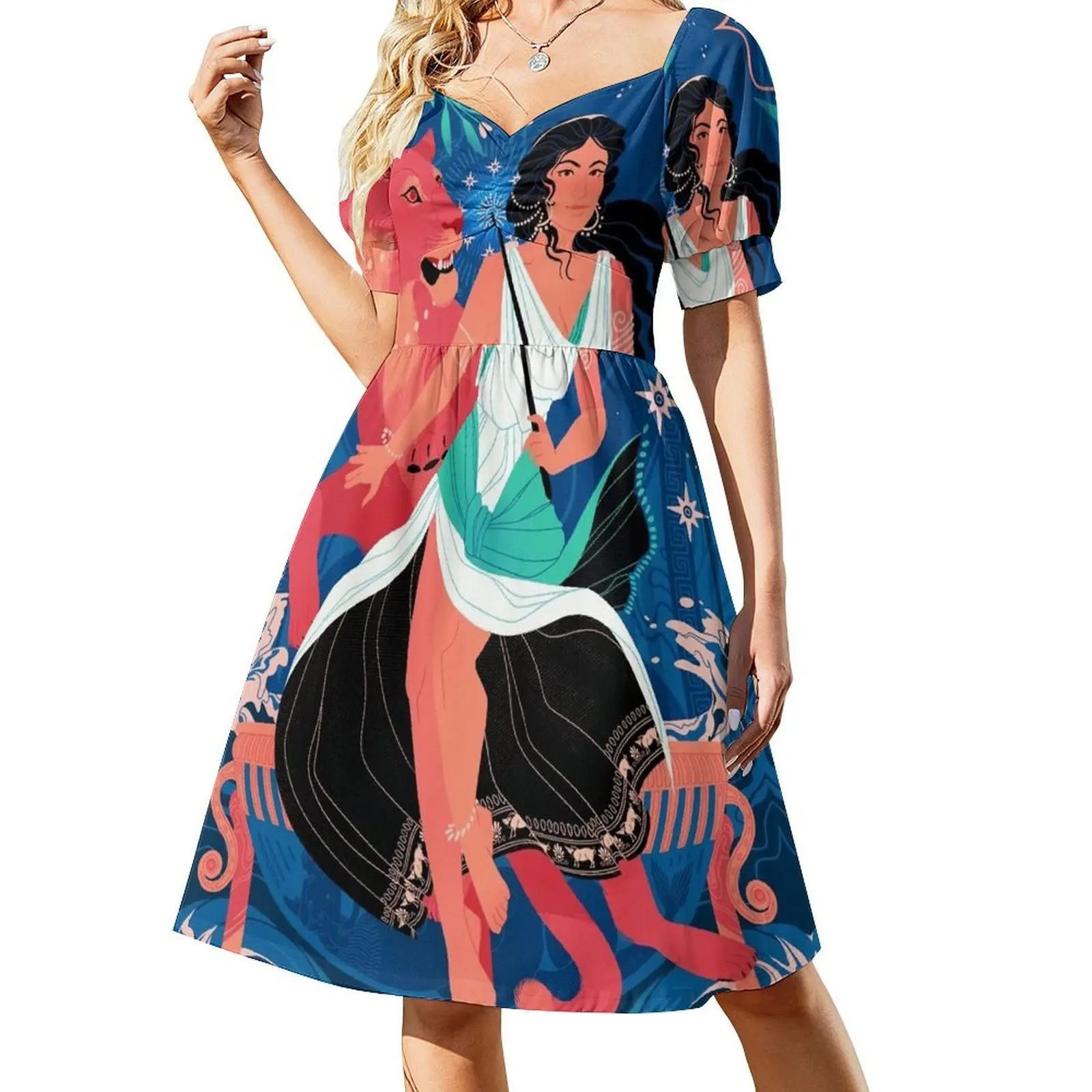 Circe Short-Sleeved Dress Womens dresses birthday dress dresses summer luxury woman evening dress
Circe Short-Sleeved Dress Womens dresses birthday dress dresses summer luxury woman evening dress