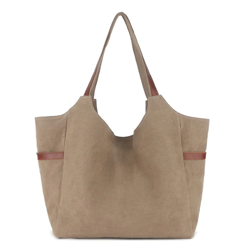 Casual Large Tote Bag For Women 2026 New Arrival Cotton Linen Blend Underarm Shoulder Bag Japan Style Commuter Shopper Handbag
Casual Large Tote Bag For Women 2026 New Arrival Cotton Linen Blend Underarm Shoulder Bag Japan Style Commuter Shopper Handbag