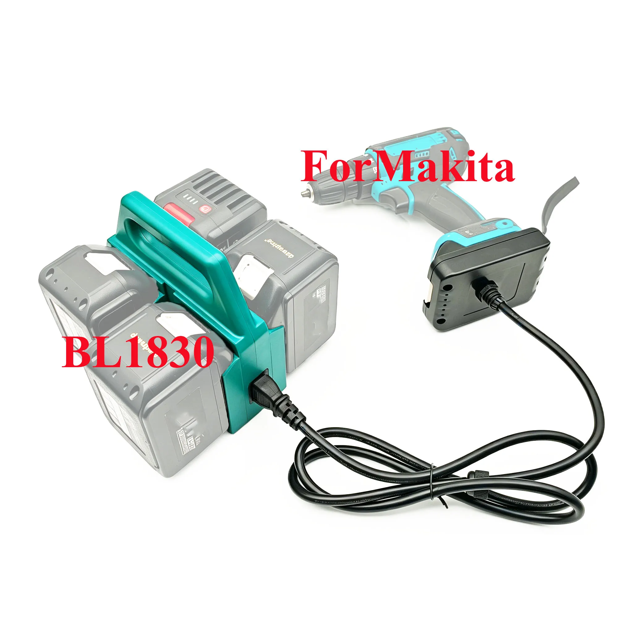 For Makita 18V Lithium Battery For DeWALT 20V For Milwaukee For LXT Machine Adapter Cable Splitter Extended Line Weight Reducer
For Makita 18V Lithium Battery For DeWALT 20V For Milwaukee For LXT Machine Adapter Cable Splitter Extended Line Weight Reducer