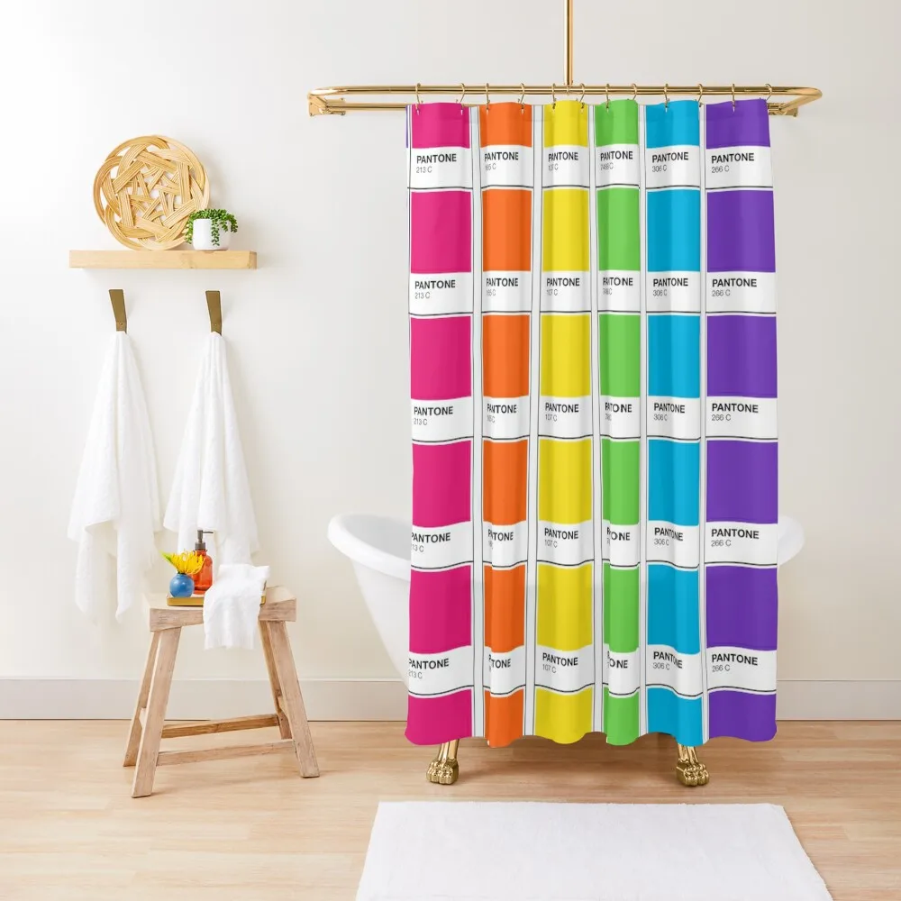 Pantone Pride - Bright Rainbow Shower Curtain Anime Shower Shower For Bathrooms Waterproof Fabric Bathroom Curtain
Pantone Pride - Bright Rainbow Shower Curtain Anime Shower Shower For Bathrooms Waterproof Fabric Bathroom Curtain