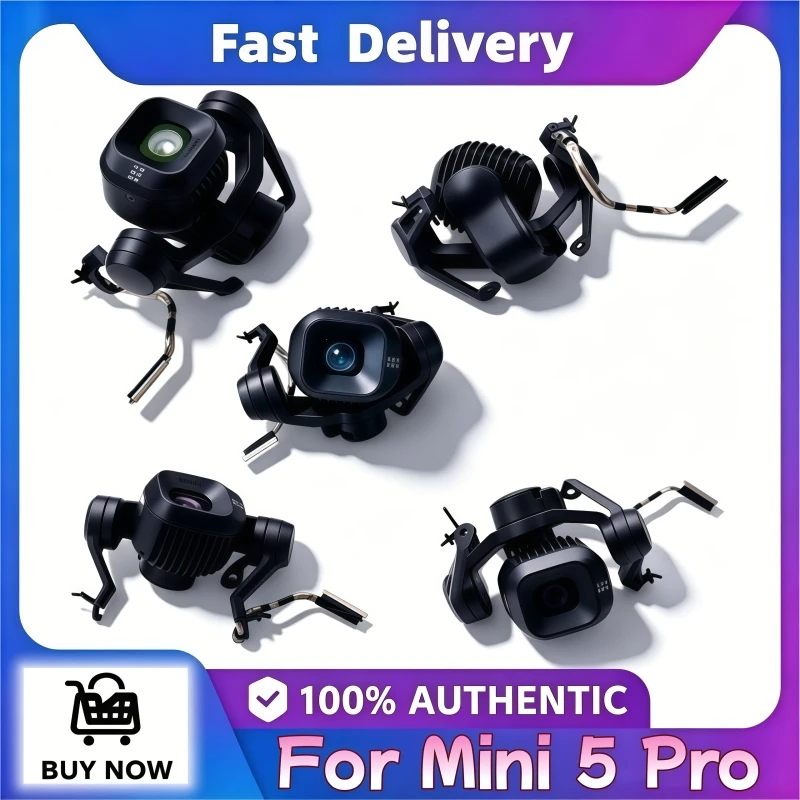 Original Gimbal Camera for DJI Mini 5 Pro Accessories PTZ Camera for Mini 5 Pro Drone Replacement Repair Spare Parts 95% New
Original Gimbal Camera for DJI Mini 5 Pro Accessories PTZ Camera for Mini 5 Pro Drone Replacement Repair Spare Parts 95% New