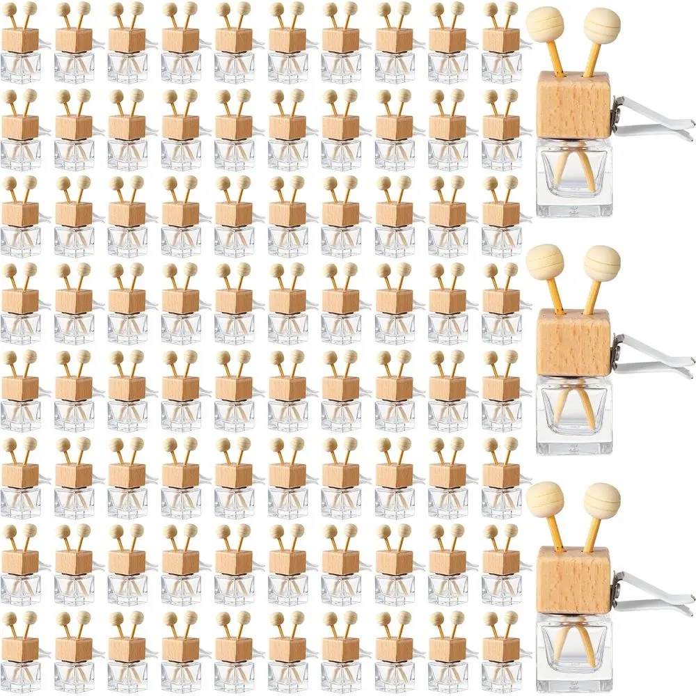 100pcs Empty Car Diffuser Bottles with Wooden Sticks for Essential Oils and Fragrances
100pcs Empty Car Diffuser Bottles with Wooden Sticks for Essential Oils and Fragrances
