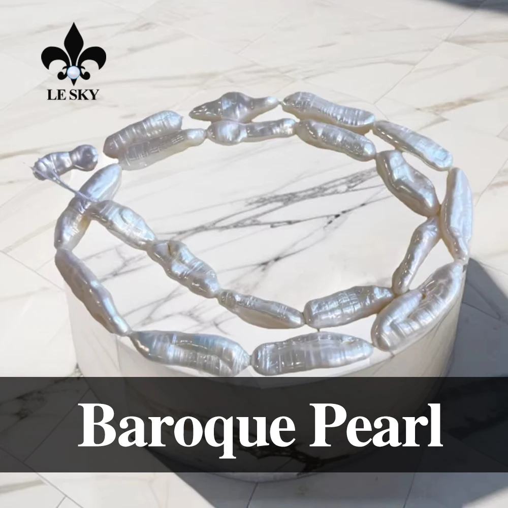 Baroque Pearl Beads Long Strip Natural Freshwater Pearl Loose Spacer Beaded for Making DIY Jewerly Necklace Bracelet 7x20-8x22mm 
Baroque Pearl Beads Long Strip Natural Freshwater Pearl Loose Spacer Beaded for Making DIY Jewerly Necklace Bracelet 7x20-8x22mm