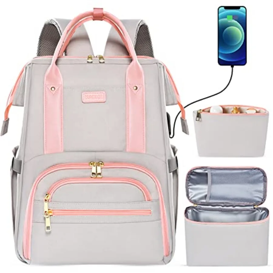 Lunch Backpack 15.6 Inch Laptop Backpack for Women with USB Port Nurse Gift Teacher Work Backpack Cooler Insulated Lunch Bag Wa
Lunch Backpack 15.6 Inch Laptop Backpack for Women with USB Port Nurse Gift Teacher Work Backpack Cooler Insulated Lunch Bag Wa