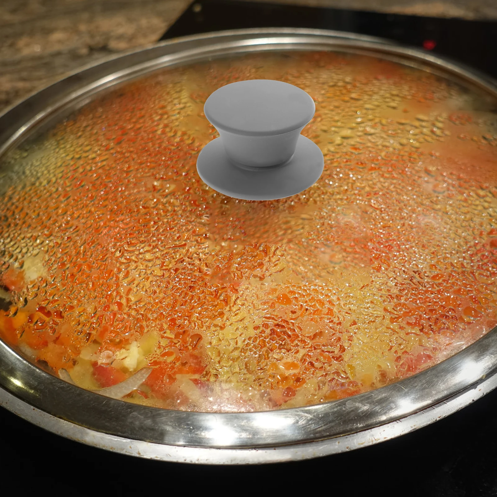 5 Pcs Silicone Pot Lid Top Bead Heat Resistant Universal Cookware Handles Anti Scalding Suitable Hole 0 5 1 2cm
5 Pcs Silicone Pot Lid Top Bead Heat Resistant Universal Cookware Handles Anti Scalding Suitable Hole 0 5 1 2cm