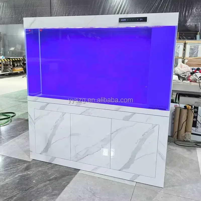 Factory Custom 160 Gallon Aquarium Fish Tank with White Filter for Home Decoration
Factory Custom 160 Gallon Aquarium Fish Tank with White Filter for Home Decoration
