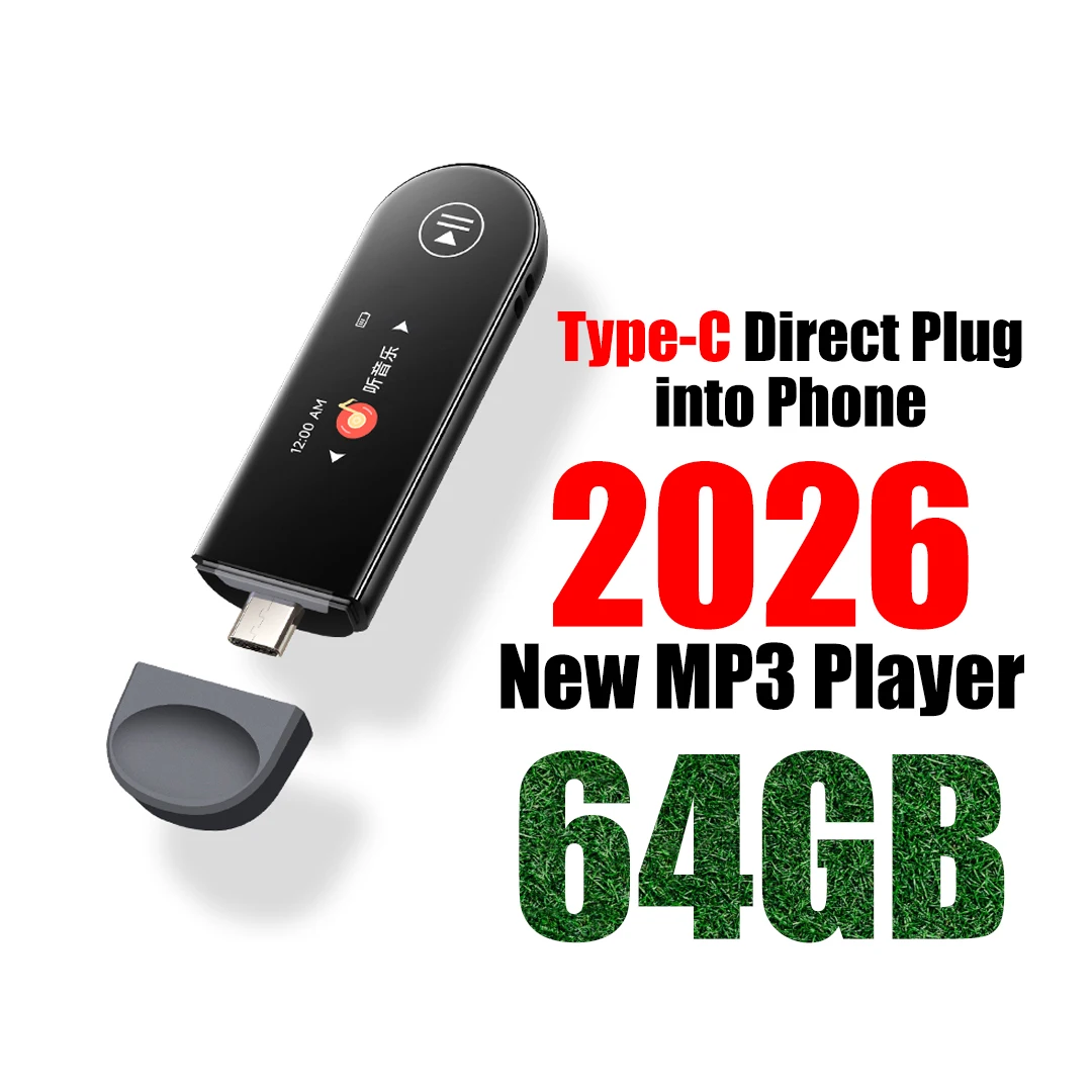 64GB MP3 Player with Built-in Speaker, Famue PA05 Bluetooth 5.3 Music Player, USB-C Direct Plug, Lossless Sound, Voice Recorder
64GB MP3 Player with Built-in Speaker, Famue PA05 Bluetooth 5.3 Music Player, USB-C Direct Plug, Lossless Sound, Voice Recorder