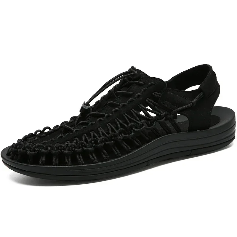 Men Sandals High Quality Handmade Mens Shoes Summer Soft Non-slip Gladiator Sandals Hiking Beach Platform Sandals Plus Size 48
Men Sandals High Quality Handmade Mens Shoes Summer Soft Non-slip Gladiator Sandals Hiking Beach Platform Sandals Plus Size 48