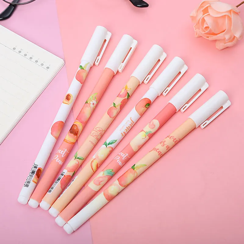 100Pcs Peach Gel Pen Korean Stationery Kawaii Pens Office Accessories Cute Pens Novelty Writing Gel Pen Cute Stationary Supplies
100Pcs Peach Gel Pen Korean Stationery Kawaii Pens Office Accessories Cute Pens Novelty Writing Gel Pen Cute Stationary Supplies