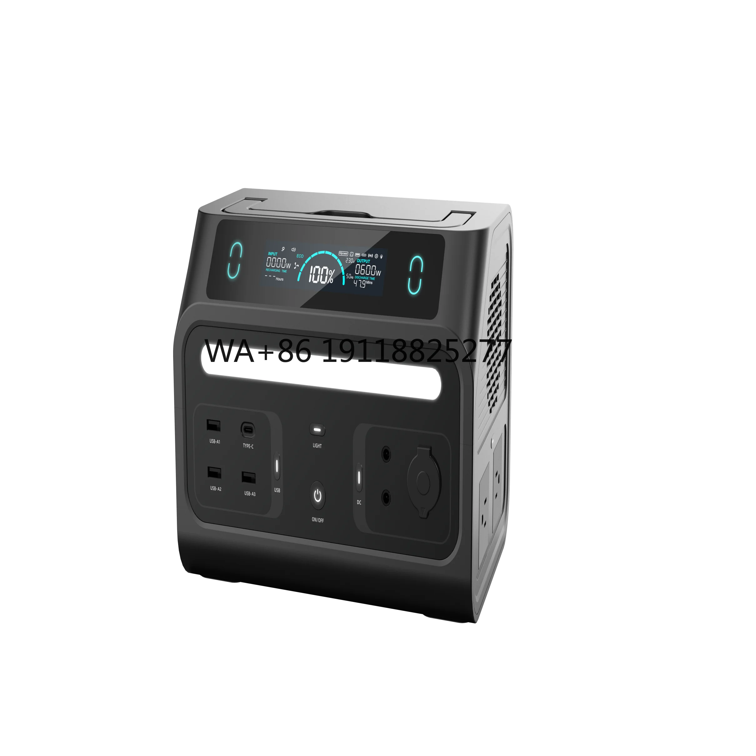 US 600W Portable Power Station Rechargeable Backup Lifepo4 Battery Emergency Solar Generator MPPT for Home Use Car UK EU JP
US 600W Portable Power Station Rechargeable Backup Lifepo4 Battery Emergency Solar Generator MPPT for Home Use Car UK EU JP
