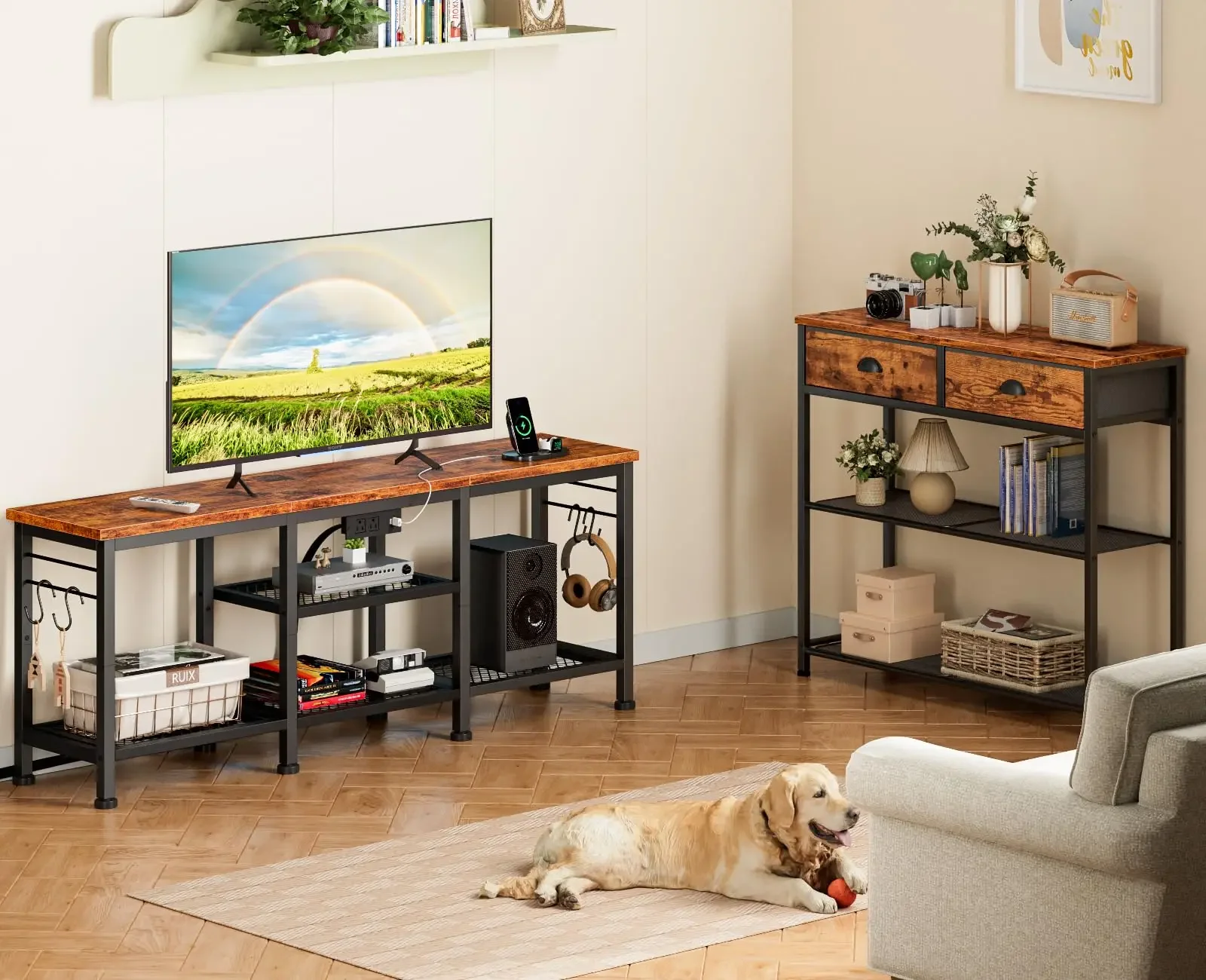 High quality Living Room TV StandCabinet DesignDurable TV stand FurnitureCabinet Good HeatDissipation Outdoor TV Cabinet
High quality Living Room TV StandCabinet DesignDurable TV stand FurnitureCabinet Good HeatDissipation Outdoor TV Cabinet