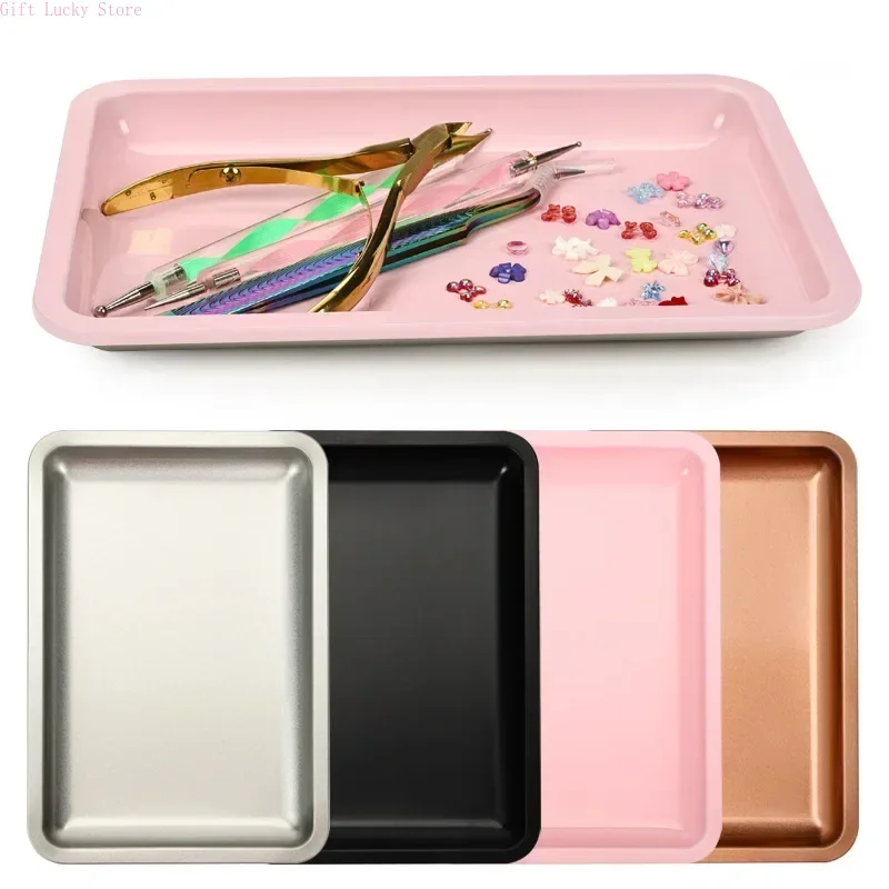 Stainless Steel Cosmetic Storage Tray Nail Art Equipment Plate Doctor Surgical Dental Tray False Nails Dish Tools
Stainless Steel Cosmetic Storage Tray Nail Art Equipment Plate Doctor Surgical Dental Tray False Nails Dish Tools