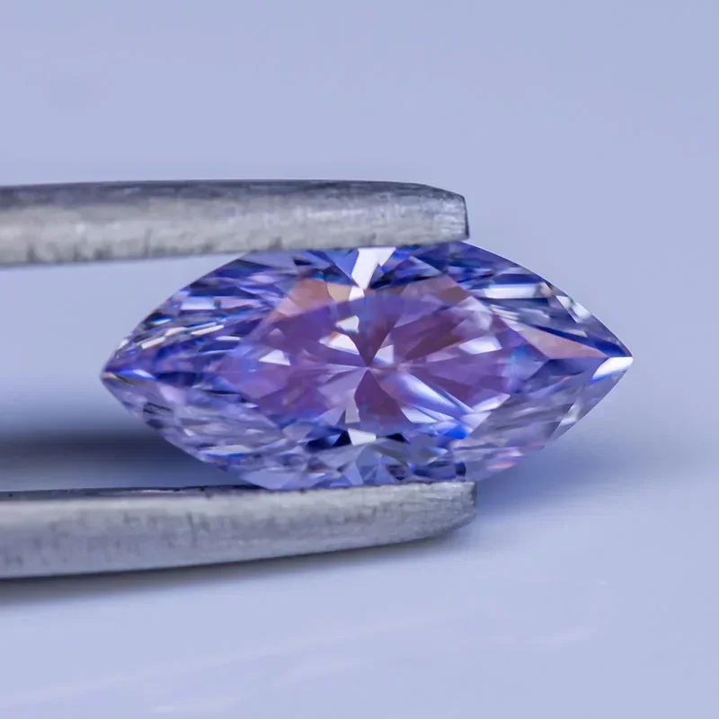NEW Moissanite Gemstone Lavender Color Marquise Cut Lab Grown Diamond For Charms Woman Jewelry Ring Necklace Earrings Main Mater
NEW Moissanite Gemstone Lavender Color Marquise Cut Lab Grown Diamond For Charms Woman Jewelry Ring Necklace Earrings Main Mater