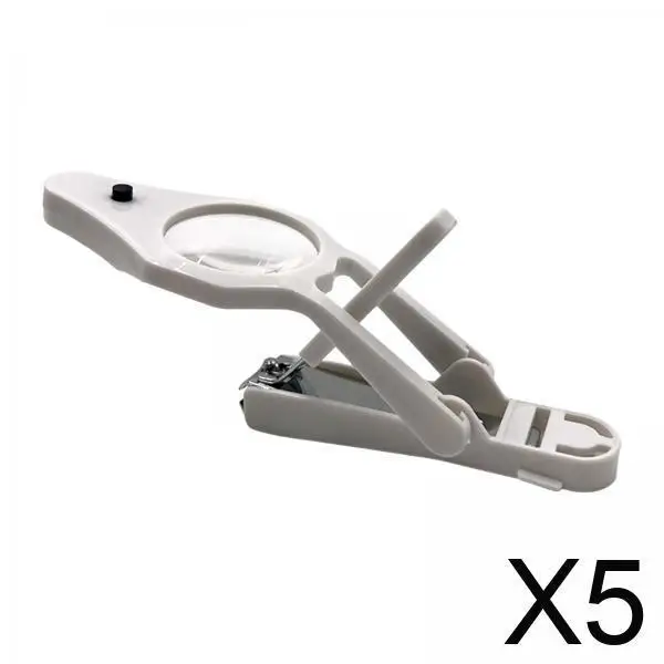 LED Light Nail Clippers for Thick Toenails Large Professional Cutter with Magnifier for Home and Travel Use
LED Light Nail Clippers for Thick Toenails Large Professional Cutter with Magnifier for Home and Travel Use
